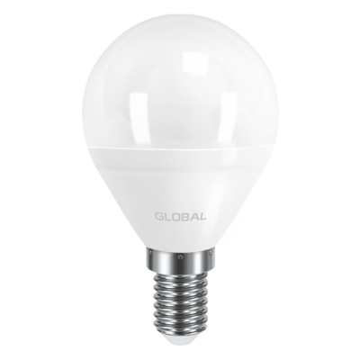 LED лампа GLOBAL G45 F 5W яркий свет E14 (1-GBL-144)