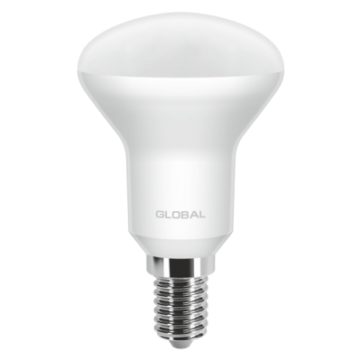 LED лампа GLOBAL R50 5W теплый свет 220V E14 (1-GBL-153)