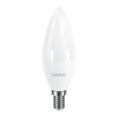 LED лампа MAXUS C37 CL-F 8W теплый свет E14 (1-LED-5317)