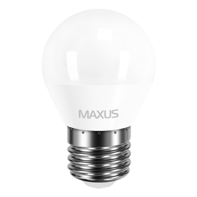 LED лампа MAXUS G45 F 4W яркий свет E27 (1-LED-5410)