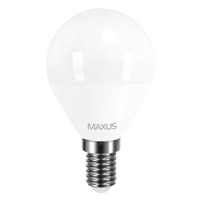 LED лампа MAXUS G45 F 4W теплый свет E14 (1-LED-5411)