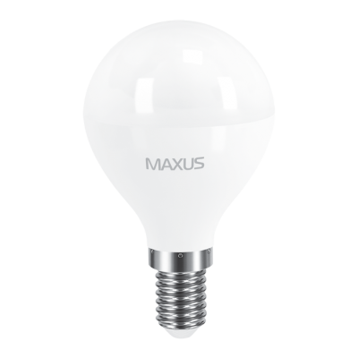 LED лампа MAXUS G45 F 8W теплый свет E14 (1-LED-5415)