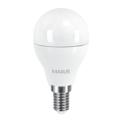 LED лампа MAXUS G45 6W теплый свет E14 (1-LED-543)