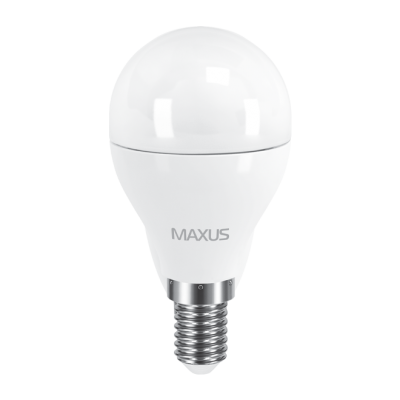 LED лампа MAXUS G45 6W яркий свет E14 (1-LED-544)