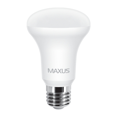 LED лампа MAXUS R63 7W теплый свет E27 (1-LED-555)