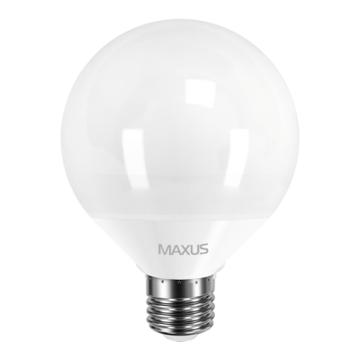 LED лампа MAXUS G95 12W яркий свет 220V E27 (1-LED-902)